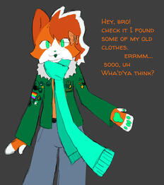 My sona in an old fit